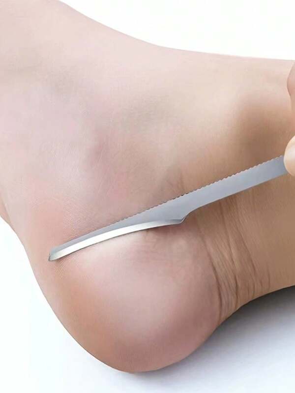 3pcsManicure Pedicure Tools Toe Nail Shaver Feet Pedicure Knife Kit Foot Callus Rasp Files Dead Skin Remover Scraper Foot Care Tools