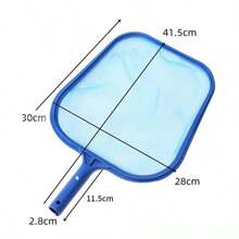 1pc Swimming Pool Cleaning Supplies, Shallow Water Skimmer Net, Ordinary Shallow Water Leaf Net, Beach Essentials, Beach Accessories, Pool Float