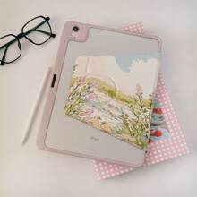 360° drehbare & faltbare Schutzhülle kompatibel mit IPad Air 6/5/4 & IPad 10 (10.9 Zoll) - Kompatibel mit Apple IPad Pro 2024, Air M3/A16 2025 - Kompatibel mit Samsung Galaxy Tab S9 FE+/S10/S8, ideal für Arbeit, Reisen und Entspannung zuhause