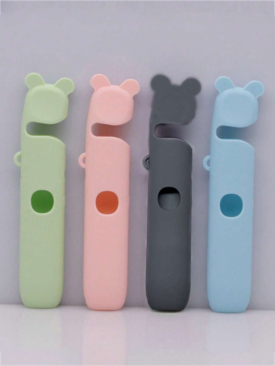 1pc Silicone Protective Case Compatible With Youkuang 5th Gen Pro/York Phantom Pro - Solid Color - View 1