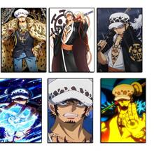 ONE PIECE Set Of 1/3/6 Pcs Anime One Piece TRAFALGAR LAW Poster Funky Canvas Wall Art Posters & Prints For Dorm Bedroom Living Room Decor ( Unframed)