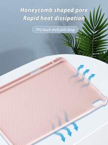Farbiges, dreifach gefaltetes Tablet-Etui im Künstler-Design mit Stiftschlitz, klarer Digitaldruckoptik, TPU-Kantenschutz, integriertem Ständer, Magnet-Sleep/Wake-Funktion, kompatibel mit iPad Mini 4/5/6, iPad Air/Air 2, iPad 9.7/10.2/10.5, iPad Air 4/5, iPad Pro 11" (M2) 2024, Galaxy Tab A8 10.5" (2022) und mehr. Der Schriftarteffekt unterliegt der visuellen Wirkung.