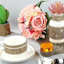 1 件水晶钻贴纸，DIY 自粘闪光贴花，适用于汽车、手机、工艺品，7.8 X 9.4 英寸 - M-20*24cm - 查看 6