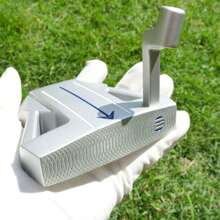 Artisan Carved Octopus Putter Head | Precision Milled Face + 360° Alignment | Limited Oceanic Art Edition | Stainless Steel, Genuine Replacement Part For Putter