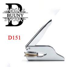 Custom Your Wedding Embosser, Napkin Embosser, Envelope And Invitation Embosser, Personalized Embosser Stamp, Custom Embosser Stamp, Personalized Wedding Embosser, Initials Embosser, Paper Embosser, Monogram Embosser Personalized Initials Embosser Stamp, Monogram Embosser - Silver - View 33