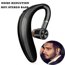 Auriculares inalámbricos, auriculares de manos libres con auricular, auriculares inalámbricos para deporte con micrófono para todos los teléfonos inteligentes, llamadas de negocio con manos libres, impermeables, auriculares inalámbricos