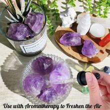 1/3/5 Piezas de Amatista, Cuarzo Rosa Cristales Curativos Brutos - Piedras Naturales Crudas para DIY Accesorios, Sanación de Reiki, Wicca, Brujería, Pulido, Cabujón, Fuentes, Decoración