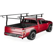Truck Bed Ladder Rack, Non-Drilling, 1000 LBS Load Capacity, Fit Most Truck Bed Ranging From 49" To 65" Wide, Extendable Heavy Duty Steel Cargo Rack For Kayak, Surfboard, Lumber, Ladder - Black - View 7