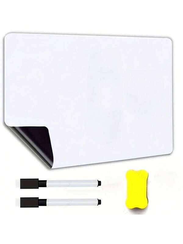 Magnetic Dry Erase Calendar For Refrigerator - Includes 2 Free Markers And 1 Magnetic Whiteboard Eraser, Perfect For Kitchen Organization And Office Use, Refrigerator Accessories,School Supplies,Back To School