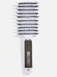 白色大号扁平梳，适用于理发店、美容院、返校季、旅行度假等场合，是必备的美发用品和配件。这款梳子套装包含一把木质梳子，可用于梳理头发、打结的头发，是美发沙龙、美容院、旅行度假的理想之选。它还包含梳子、发刷、边缘梳、解结梳、球形梳、迷你梳等。 - 白色 - 查看 2