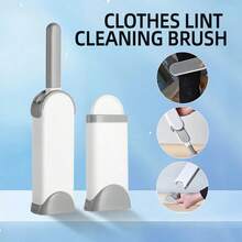 Fur Magic Pet Hair Remover Lint Brush With Self-Cleaning Base Double Sided Brush - Grey - View 1