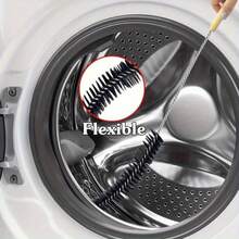 2 件装柔性长管清洁刷，多用途洗衣机、烘干机、除毛器、厨房排水除尘刷工具 - 彩色 - 查看 7