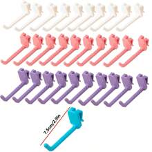 10/20/30PCSWire Mesh Panel Hooks Wall Hanging Hooks For Clothes Supermarket Display Hook Shelving Accessory Slatted Home Organizer Hook