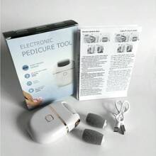 USB Rechargeable Electric Foot File Grinding Machine, Electric Foot Polisher & Callus Remover, Portable Dead Skin Remover, Rechargeable Waterproof Foot Care Tool For Smooth Feet