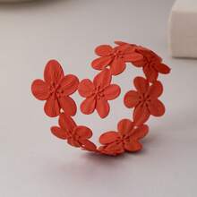 1 Stück minimalistische, modische geometrische Blüten-Charm-Armband für Damen