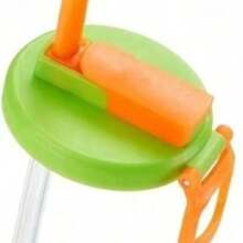 1/4/8pcs Colored Soda Can Lid (With Straw), Silicone Straw Soda Can Lid, Straw Soda Can Lid, Soda Preservation Lid, Reusable, Shock-Resistant And Wear-Resistant, With Handle For Convenient Carrying When Going Out, Suitable For Most People, Outdoor Picnic And Camping, Soda, Beverage, Juice, Sparkling Water Can Lid (Please Install According To The Steps To Prevent The Straw From Falling Off), Party, Festival, Gift