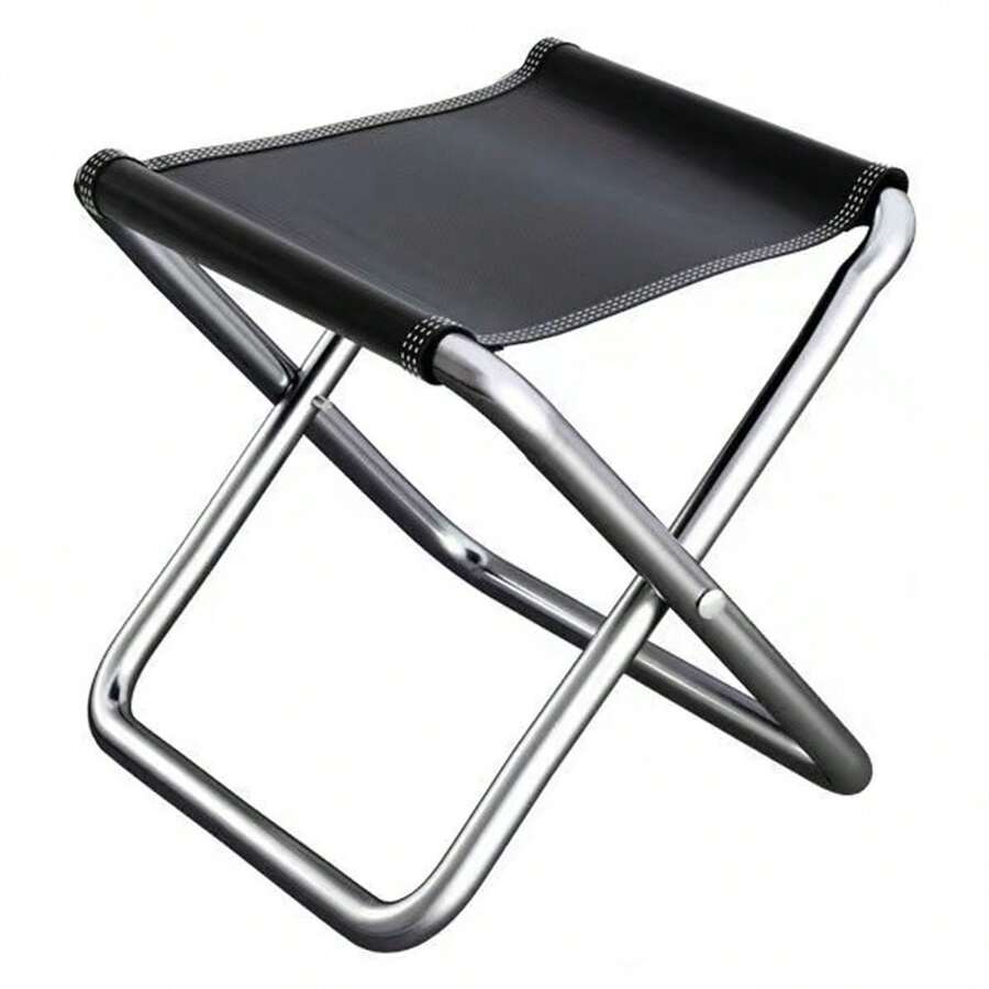 2件套折叠椅，野餐露营椅，小凳子，钓鱼凳，便携式可折叠小板凳 - 彩色 - 查看 1