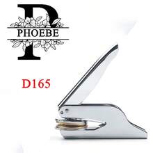 Custom Your Wedding Embosser, Napkin Embosser, Envelope And Invitation Embosser, Personalized Embosser Stamp, Custom Embosser Stamp, Personalized Wedding Embosser, Initials Embosser, Paper Embosser, Monogram Embosser Personalized Initials Embosser Stamp, Monogram Embosser - Silver - View 22