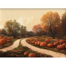 1pc Wall Arts Posters Optional Frame Nordic Autumn Farmhouse Landscape Poster Prints For Living Room Home Decor Abstract Rustic Scenery Canvas Painting Wall Art Vintage - Multicolor - View 76