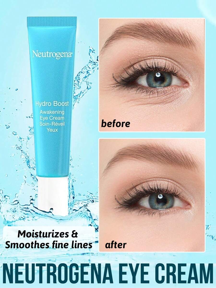 眼霜，深层补水，滋养眼周，持久保湿，蕴含透明质酸、植物成分，强化皮肤屏障，促进成分吸收，减少细纹，淡化疲劳迹象，焕活眼部肌肤，适合混合性肌肤、缺水肌肤、敏感性肌肤、日常护肤、妆前乳、夜间修护 - 15ml - 查看 1