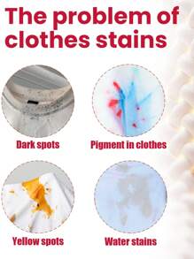 Clothes Stain Removal Wet Wipes, Deep Cleaning Of Stubborn Stains On Clothes, Color Protection Clothes Cleaning Wet Wipes