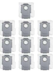 Dust Bags For Roborock S8 MaxV Ultra / P10 A7400RR / Q Revo / Qrevo Pro / Qrevo MaxV / Qrevo S / Qrevo Plus /Qrevo Master/Qrevo Slim/Qrevo Curv/Qrevo Edge Robot Vacuum Replacement Dust Bag