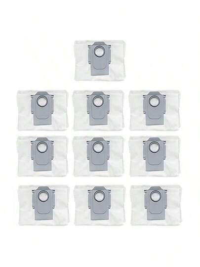 Dust Bag For Roborock S8+, S8 Pro Ultra, Q7 Max+/Max, Q5 Max+, Q8 Max+, S7 Pro Ultra, Q5, Q5+, Q7, S7 MaxV Ultra Robot Vacuum, 3.5L Large Capacity Disposable Bag