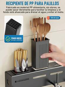 Knife Holders & Knife Blocks - Black - View 6