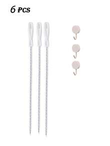 10pcs Drain Pipe Cleaning Brushes, Household Hair Catcher Drain Cleaner Tool, Flexible Sink Drain Cleaning Brush, Drain Clog Remover, For Bathroom/Kitchen Sink, Drain Cleaning Supplies (10/6/4/2/1pc Available) - White - View 13