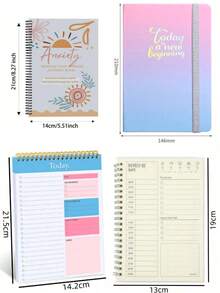 1pcsAnxiety Relief Worksheets: Social Psychology-Based Tools For Stress Management, Emotional Regulation, And Personal Growth - Anxiety Relief Worksheets - View 9