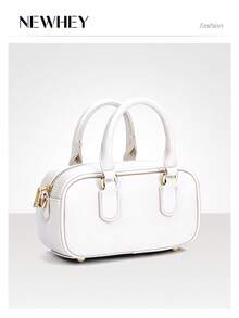NEWHEY 复古轻便、商务休闲、复古 PU 适合少女、女大学生、新秀和白领人士，非常适合办公室、大学、工作、商务、通勤、户外、旅行、郊游、简约风格复古女士包，女士包优雅、奢华