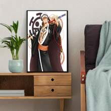ONE PIECE Set Of 1/3/6 Pcs Anime One Piece TRAFALGAR LAW Poster Funky Canvas Wall Art Posters & Prints For Dorm Bedroom Living Room Decor ( Unframed)