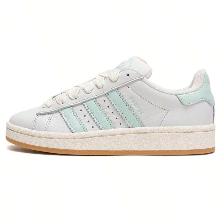 Adidas Originals Zapatillas casuales acolchadas CAMPUS 00s W, zapatos deportivos para fitness, running y uso diario para mujeres - Blanco/Verde menta claro - Ver 1
