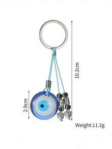 1 pieza Llavero de estilo vaquero occidental retro, llavero con colgante de borla, turquesa, cruz, hoja, herradura, llavero de cuentas de turquesa y borla, regalo de estilo occidental, llavero de cruz, decoración de borla, vaquera hippie occidental, llavero de coche, llavero de cruz, accesorio de bolsa, regalos para uso diario, hombres y mujeres, accesorios de coche/bolsa, mochila, recuerdo, regalo