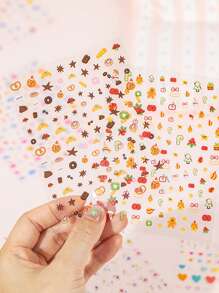 1pc Dopamine 3.0 Mini Decorative Sticker Book, Suitable For Scrapbooking, DIY Planner, Album Decoration, Card Making,School Supplies,Back To School