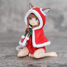 "My Cat Girl Is A Cute Girl" Figure Smartphone Stand With Interchangeable Face Parts - Anime Character PC Case/Car Mount/Desk Deco Oshikatsu Goods Cute Interior Cosplay Accessories Moe Goods (Anime Phone Stand/Otaku Deco/Funny Face Art)