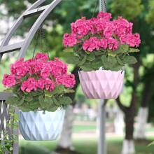 1/2/4 peças Flores Artificiais de Gerânio para Decoração de Verão ao Ar Livre, Flores de Gerânio Falsas Resistentes UV Flores de Seda Falsas para Jardineiras Domésticas, Mesas, Pátios, Varandas, Interiores, Decoração de Casamento