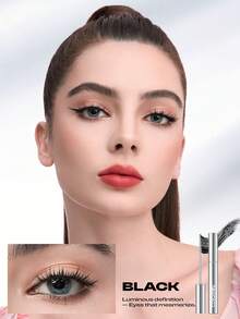 COLORKEY Steel Comb Lash Defining Mascara,Curling Mascara,Long-Lasting,Slim,Curling,Smudge Proof,Non ClumpingFor Women For Daily Use,Gift For Women Mom Wife Sister Teen Girl Friend,For Party,For Travel,Party Beach Travel Holiday Camping Outdoors,Makeup,Christmas,Christmas Gifts,Makeup - Black - View 8