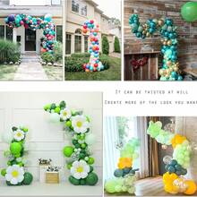1/2pcs Gold Balloon Arch Stand Kit, Free Bending Shape Balloon Column Stand With Base, Half Arch Balloon Stand For Floor, Ideal For Wedding Birthday Valentines Decorations - Multicolor - View 9