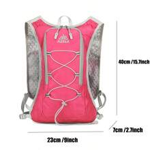 Running Vest,Hydration Vest WIth 2L Hydration Bladder Lightweight, Breathable And Sweatproof Running Backpack, Adjustable Running Hydration Vest For Trail Running Marathon Race Jogging Cycling - Pink Comes With a 2L Water Bag - View 3