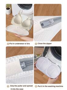 Geantă de rufe pentru lenjerie intimă, geantă de plasă, cutie de depozitare pentru haine anti-distorsiune, cu filtru de spălare și organizare de protecție pentru uz casnic, geantă de spălare îngroșată, geantă de plasă, geantă de curățare pentru lenjerie intimă, geantă de rufe în stil simplu și modern