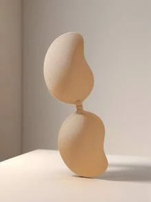 2 件装隐形无肩带聚拢文胸，低背露背文胸 - 适合搭配连衣裙、婚纱、日常穿着 - 彩色 - 查看 8