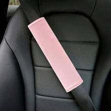 2 buah Bantalan Bahu Sabuk Pengaman Mobil, Aksesori Interior Otomotif, Pelindung Sabuk Pengaman Mobil Unisex, Lembut, Nyaman & Bernapas, Penting untuk Musim Panas, Aksesori Mobil - Berwarna merah muda - View 4