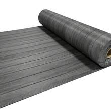 1 卷厚自粘式 3D 木纹墙板，易于安装在天花板、隔墙、曲面上，DIY 网格板适用于客厅、卧室、餐厅的家居装饰