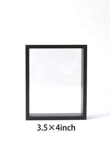 1 Khung Hình Hình Chữ Nhật Trong Suốt Để Trang Trí Tường, Lý Tưởng Cho Phòng Trưng Bày Nghệ Thuật, Quà Tặng Giáng Sinh & Quà Tặng Ngày Lễ Tình Nhân, Không Bao Gồm Hoa - Màu be - Xem 20