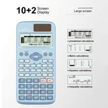 Multifunctional Science Function Calculator-552function Specially Designed For Student Exams, Economical Packaging,High-End Appe,School Supplies,Back To School