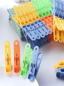 20/40 Mini Plastic Clothespins - For Children's Clothes And Adult Underwear - Windproof, Colorful, And Durable - Also For Photo Clips