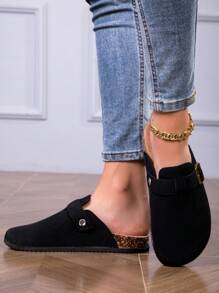 Women Fashion Solid Color Headwrap Slipper - Women Casual Slipper