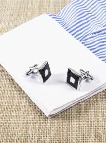 طقم أزرار أكمام رجالي عصري وشائع، أزرار أكمام فاخرة مطلية بالفضة، إكسسوارات العريس كهدية زواج، هدية مثالية للحبيب في عيد الحب أو عيد الميلاد أو عيد الهالوين أو رأس السنة الجديدة