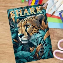 Un libro para colorear sobre animales, adecuado para regalar a amigos, parejas y familiares, apropiado para fiestas, San Valentín, cumpleaños y otras festividades. Útiles de pintura y estudio, página 22, Libros para colorear, Libro